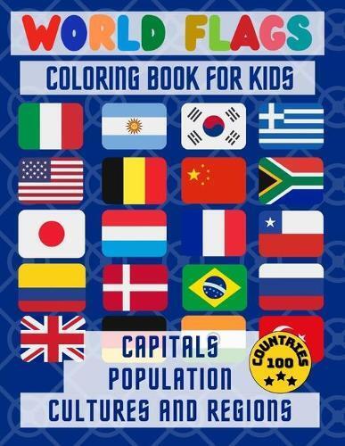 World Flags Coloring Book (Tascabile)
