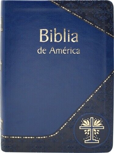 Casa de la Biblia Biblia de America (Rilegato in ecopelle)