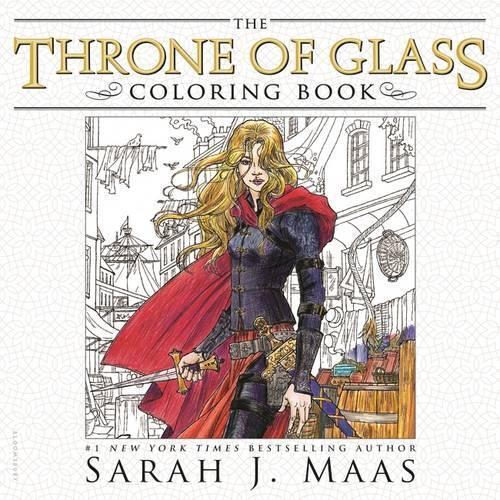 Sarah J Maas The Throne of Glass Coloring Book (Tascabile) Throne of Glass