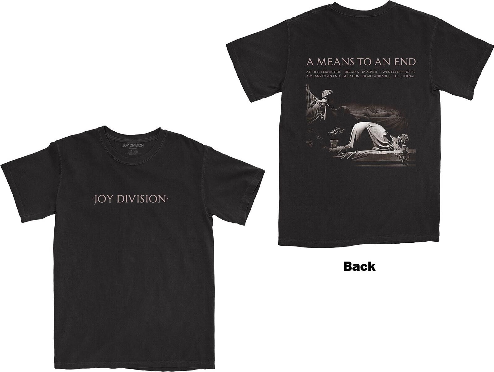 Joy Division: A Means To An End (Back Print) (T-Shirt Unisex Tg. 2XL) -