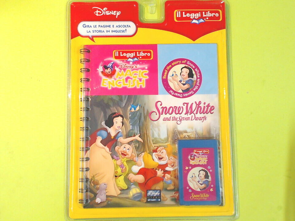 SNOW WHITE AND THE SEVEN DWARFS IL LEGGI LIBRO MAGIC ENGLISH LIBRO + CARTUCCIA