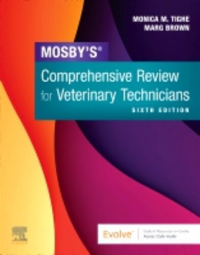 Monica M. Tighe Mar Mosby's Comprehensive Review for Veterinary Tech (Tascabile)