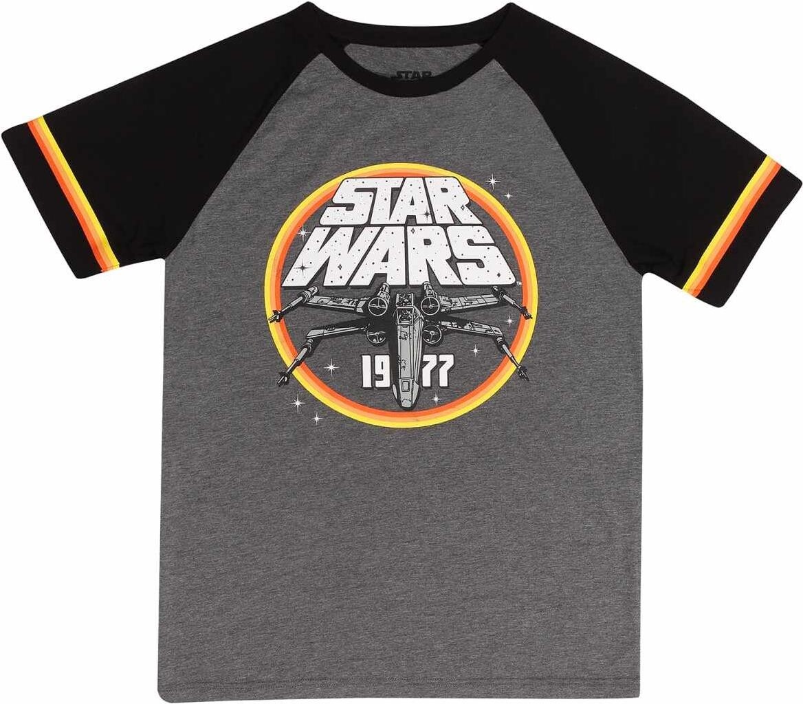 Star Wars: 1977 Circle - Charcoal (T-Shirt Unisex Tg. M) -