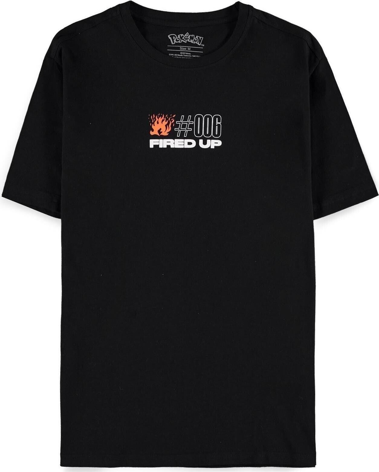 Pokemon: Charizard Black (T-Shirt Unisex Tg. L) -
