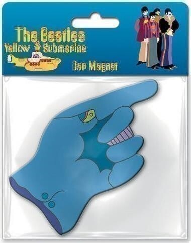 Beatles (The): Yellow Submarine Flying Glove (Magnete Gomma) -