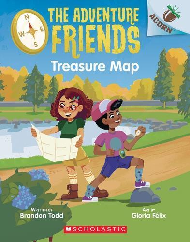 Brandon Todd Treasure Map: An Acorn Book (the Adventure Friends #1) (Tascabile)