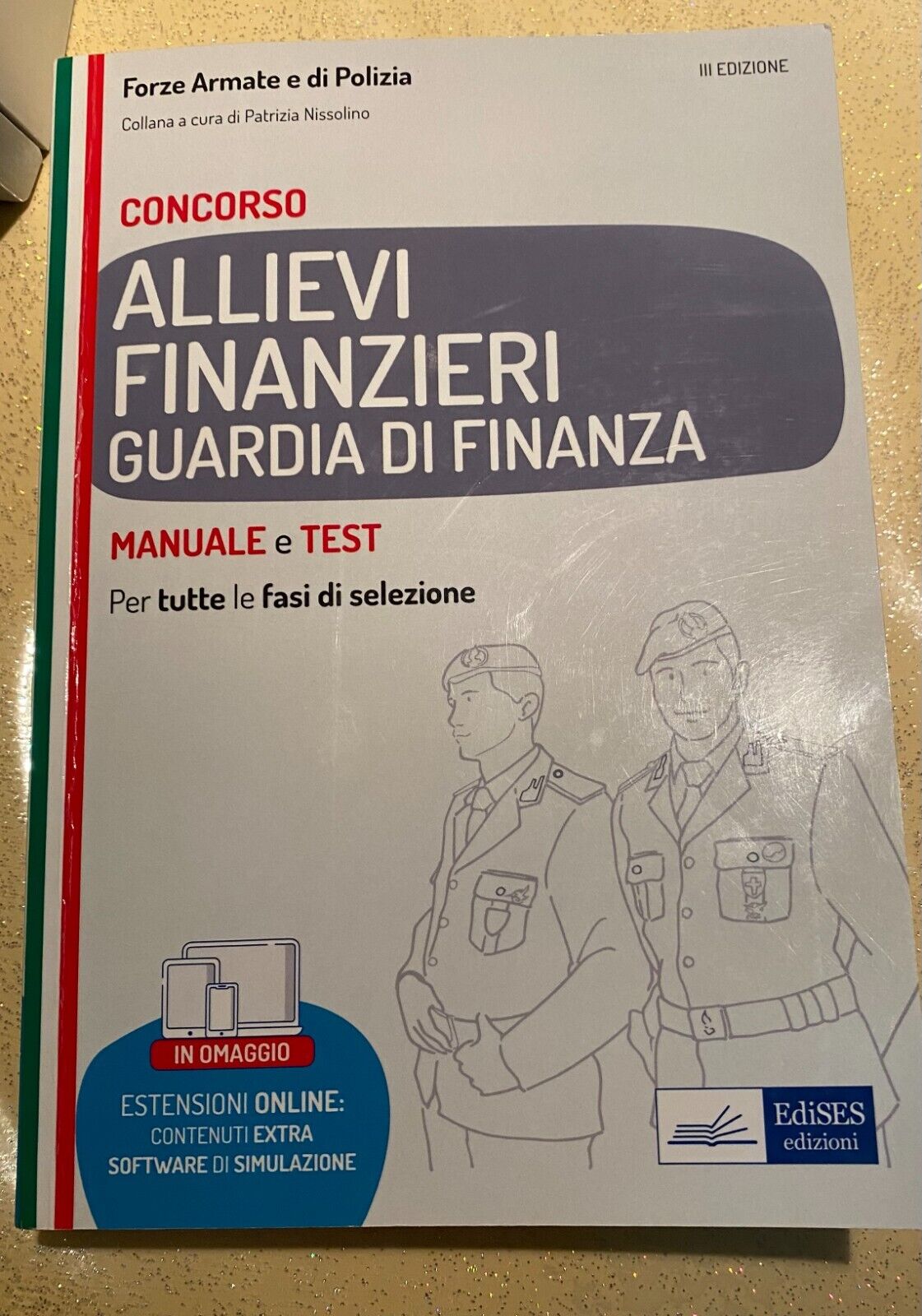 libro allievi finanzieri- guardia di finanza III edizione+ estensione online
