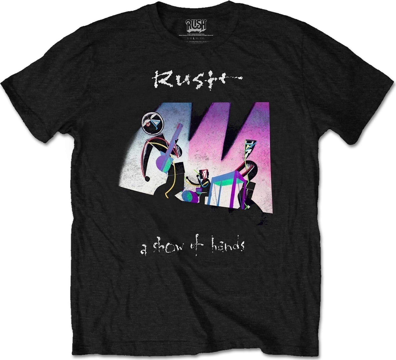 Rush: Show Of Hands (T-Shirt Unisex Tg. S) -