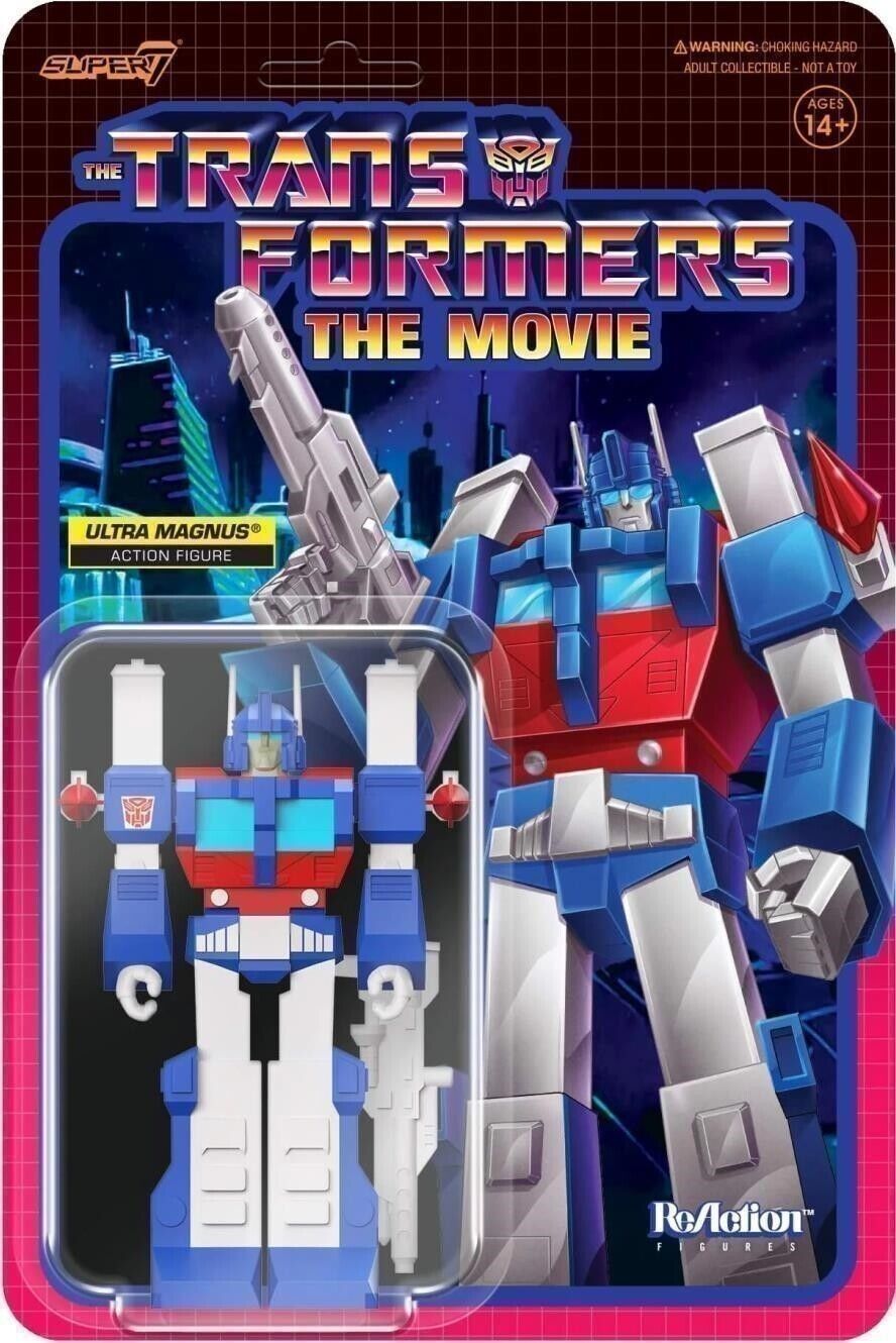Merchandising Transformers: Super7 - Reaction Figure Wave 6 - Ultra Magnus (G1)