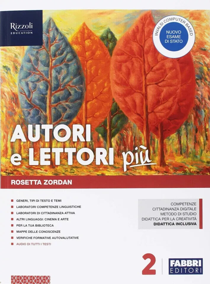 9788891534606 Autori e lettori più. Con Quaderno e Letteratura....on DVD-ROM: 2