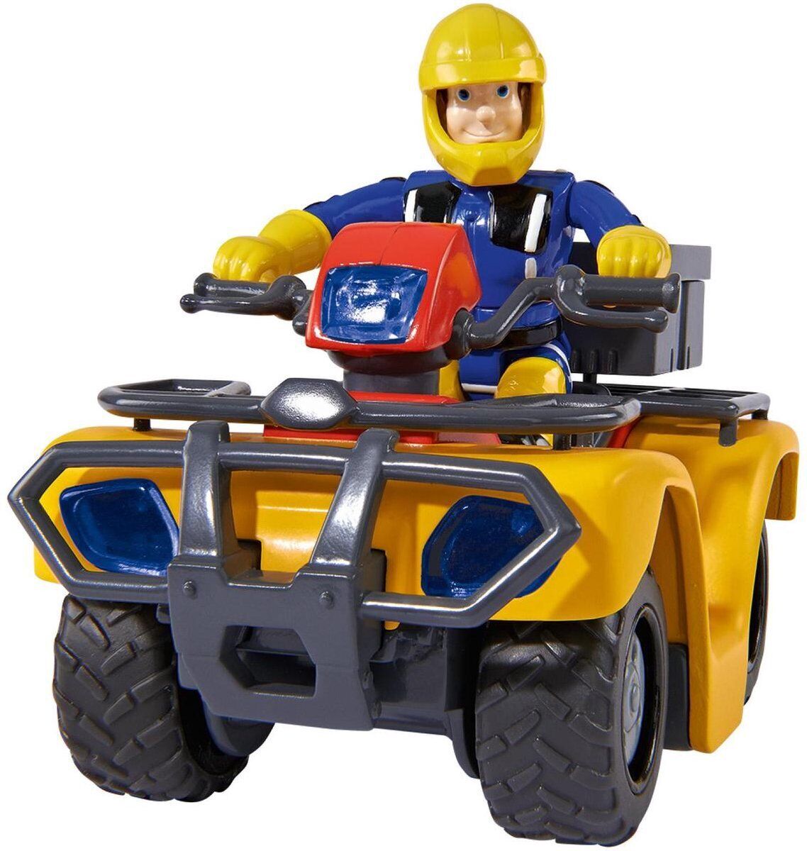 Sam Il Pompiere: Simba Toys - Quad Mercury Con Personaggio Sam -