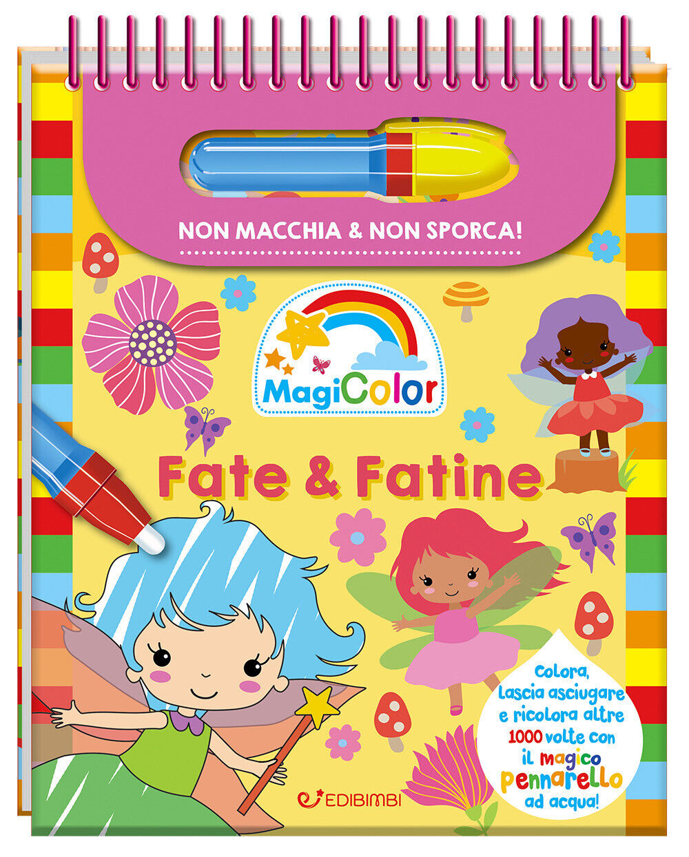 Fate & fatine. Magicolor. Ediz. a colori. Ediz. a spirale. Con pennarello ...