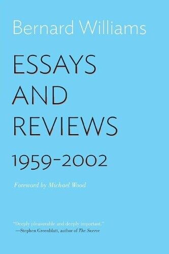 Bernard Williams Essays and Reviews (Tascabile)