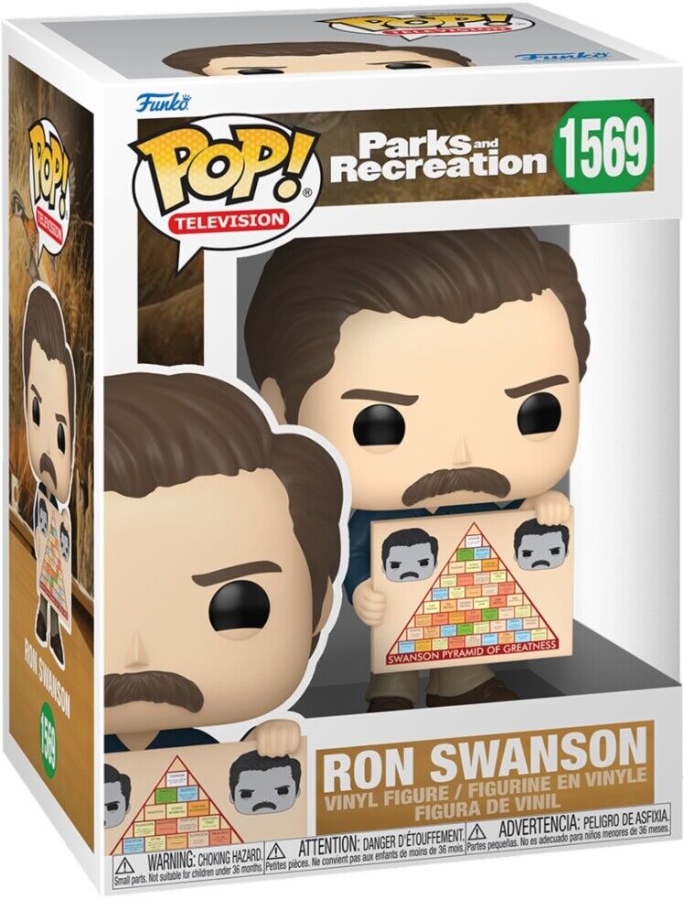 Parks And Recreation: Funko Pop! Television - Ron (Vinyl Figure) -