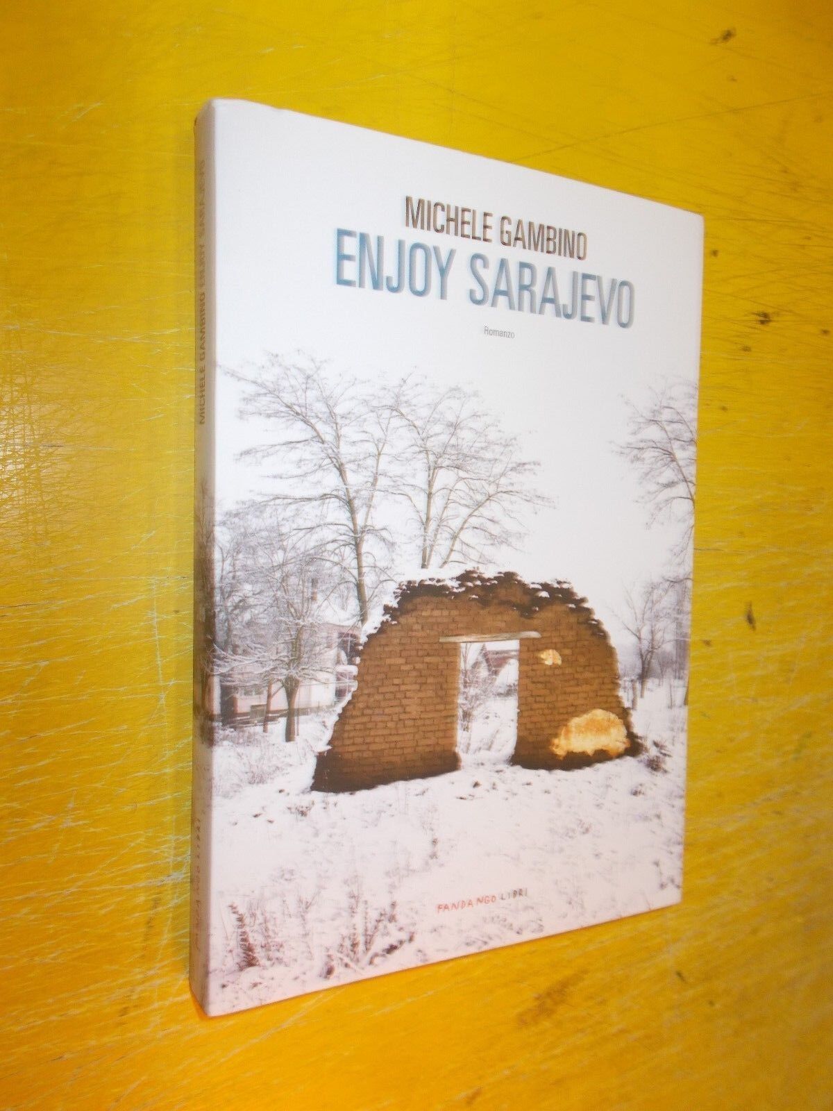 ENJOY SARAJEVO MICHELE GAMBINO FANDANGO PRIMA EDIZIONE 2018 NOIR STORIA VERA NEW