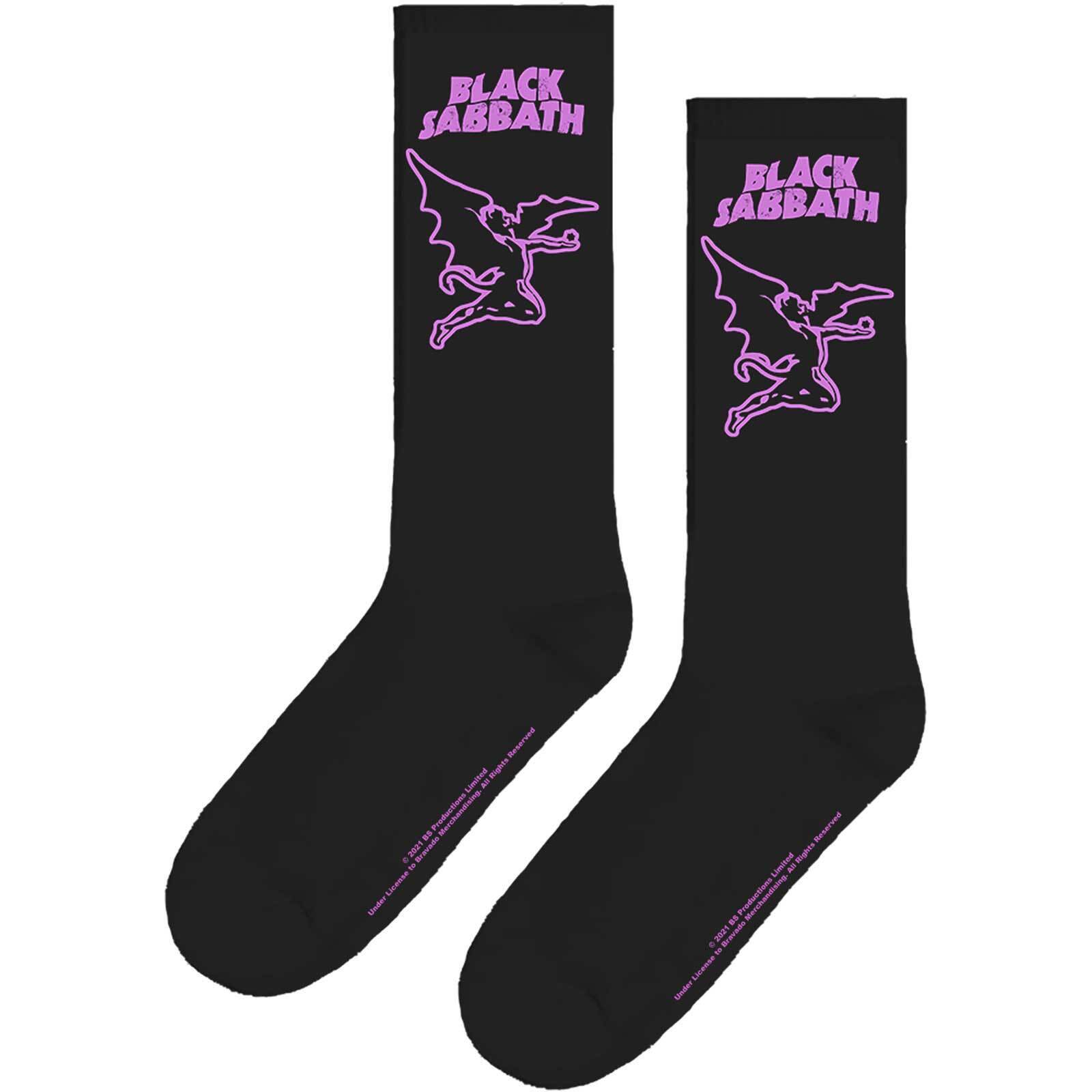 Black Sabbath: Master Of The Universe Unisex Ankle Socks (Calzini Uk Size 7.5-11