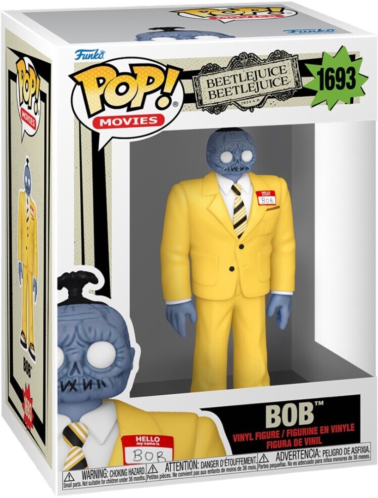 Beetlejuice 2: Funko Pop! Movies - Bob (Vinyl Figure 1693) -