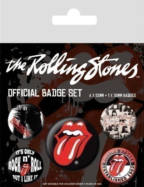 Rolling Stones (The): Pyramid - Classic (Pin Badge Pack / Set Spille) -