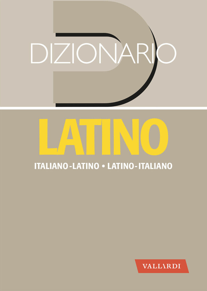 DIZIONARIO LATINO. ITALIANO-LATINO, LATINO-ITALIANO - SACERDOTI NEDDA