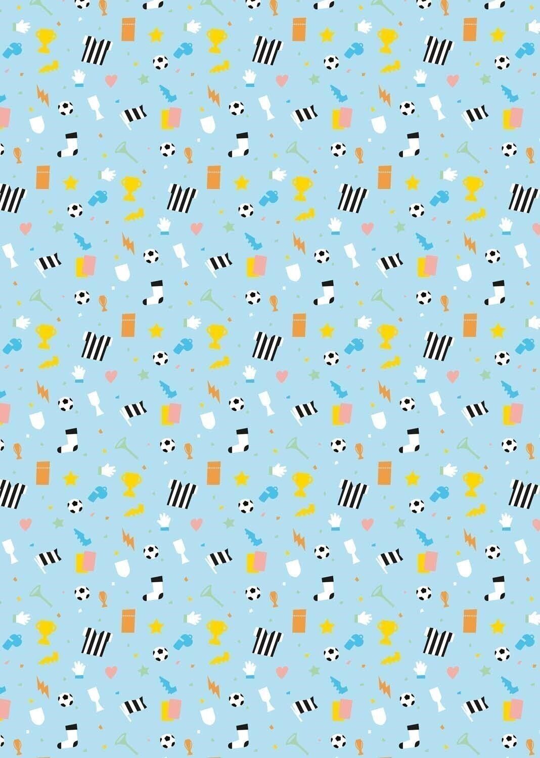 Calcio: Imagicom - Wpapjuv101 - Juventus Pattern Juventus Kids Wall Stickers 100