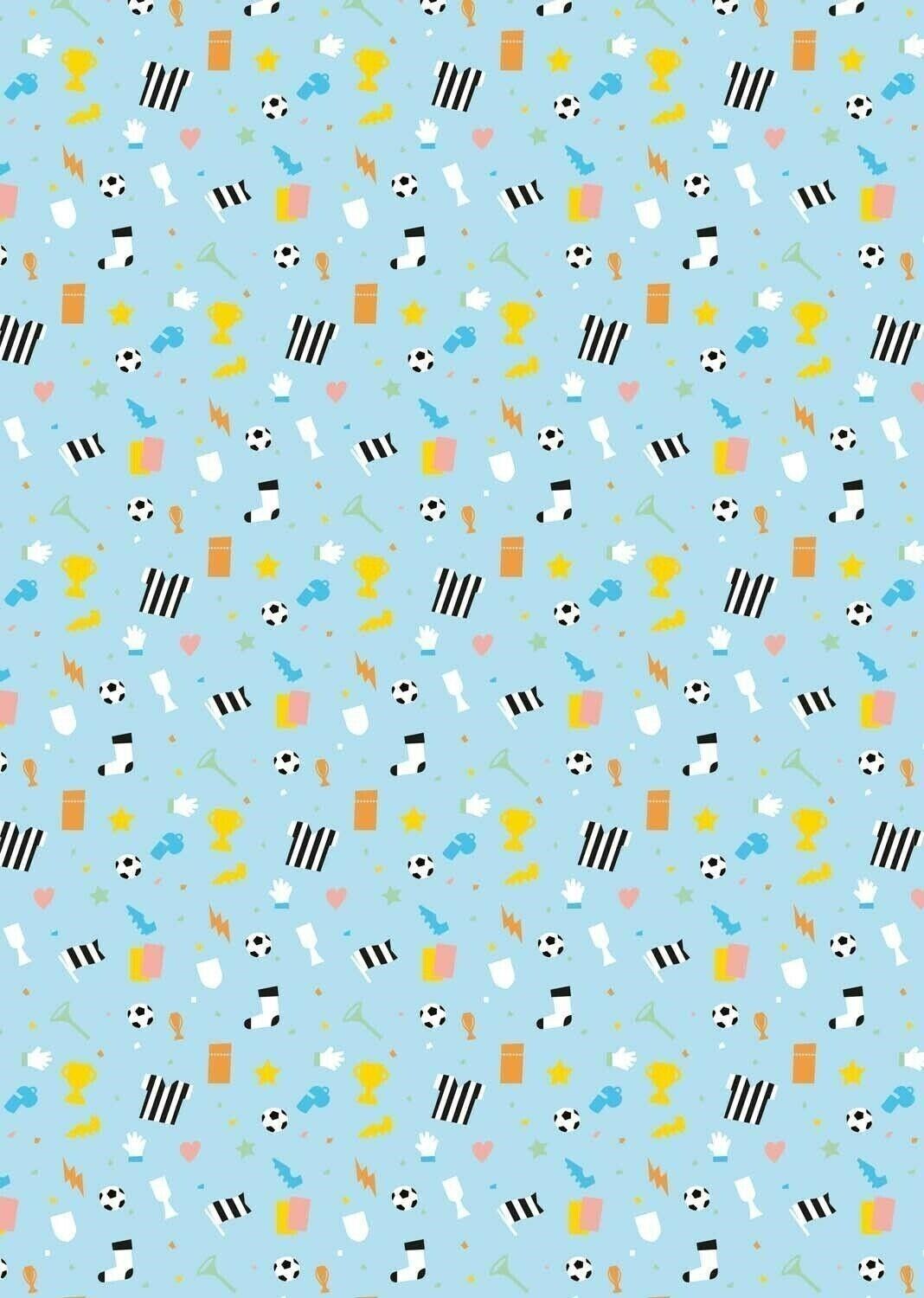 Calcio: Imagicom - Wpapjuv301 - Juventus Pattern Juventus Kids Wall Stickers 300
