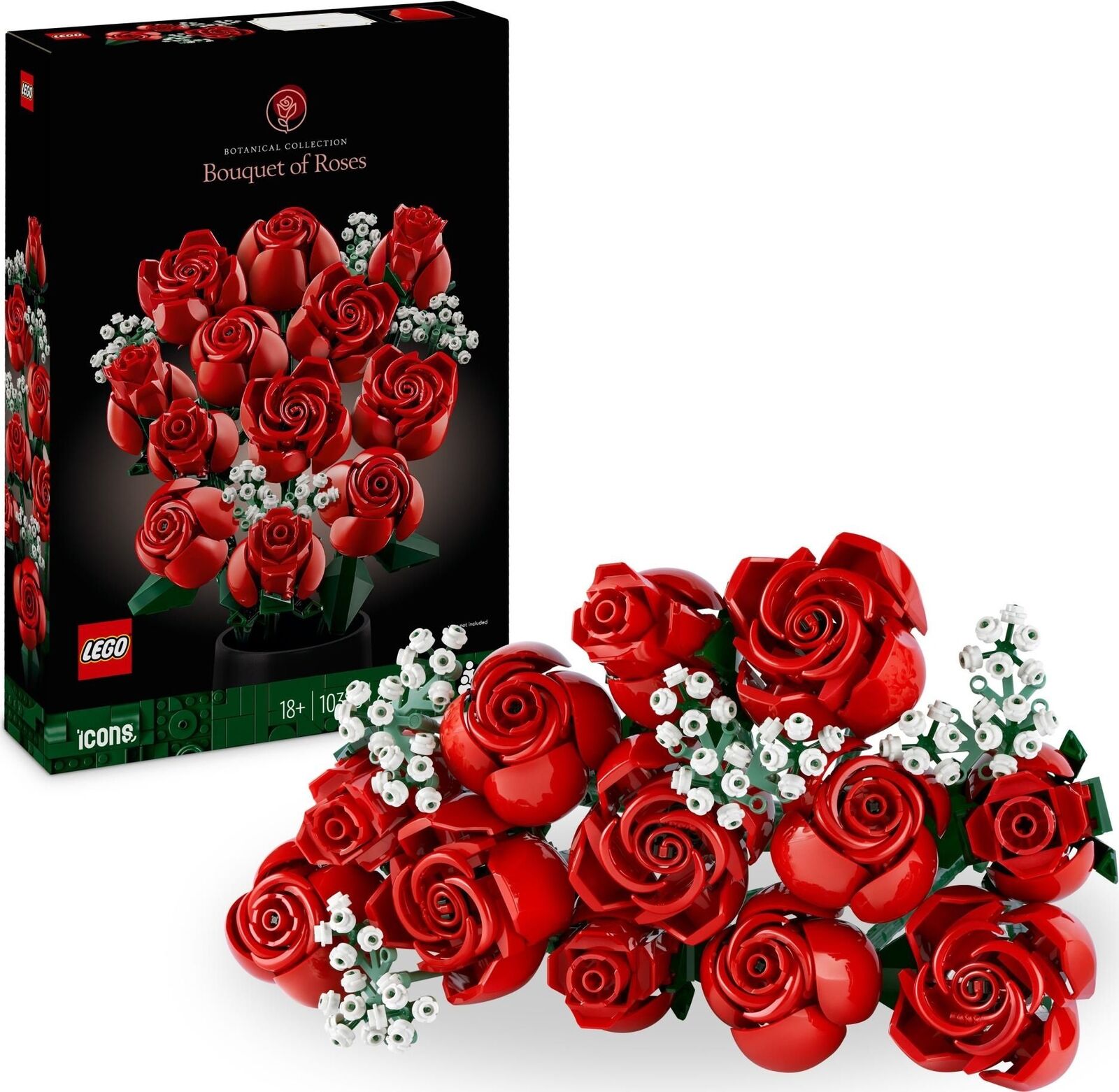 Merchandising Lego: 10328 - Icons - Bouquet Di Rose