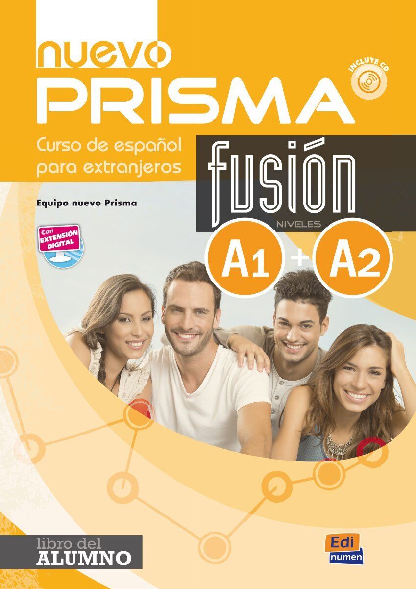 9788498485202 Nuevo prisma. Fusion A1/A2. Libro del alumno. Per ...nsione online