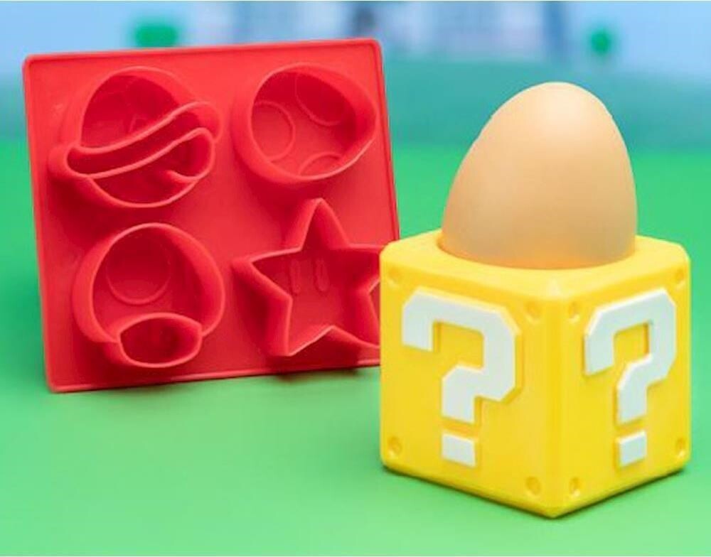 Nintendo: Paladone - Super Mario - Question Block Egg Cup (Porta Uovo) -