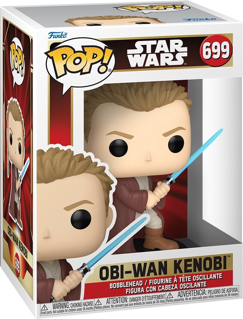 Star Wars: Funko Pop! - Obi-Wan Kenobi (Vinyl Figure 699) -
