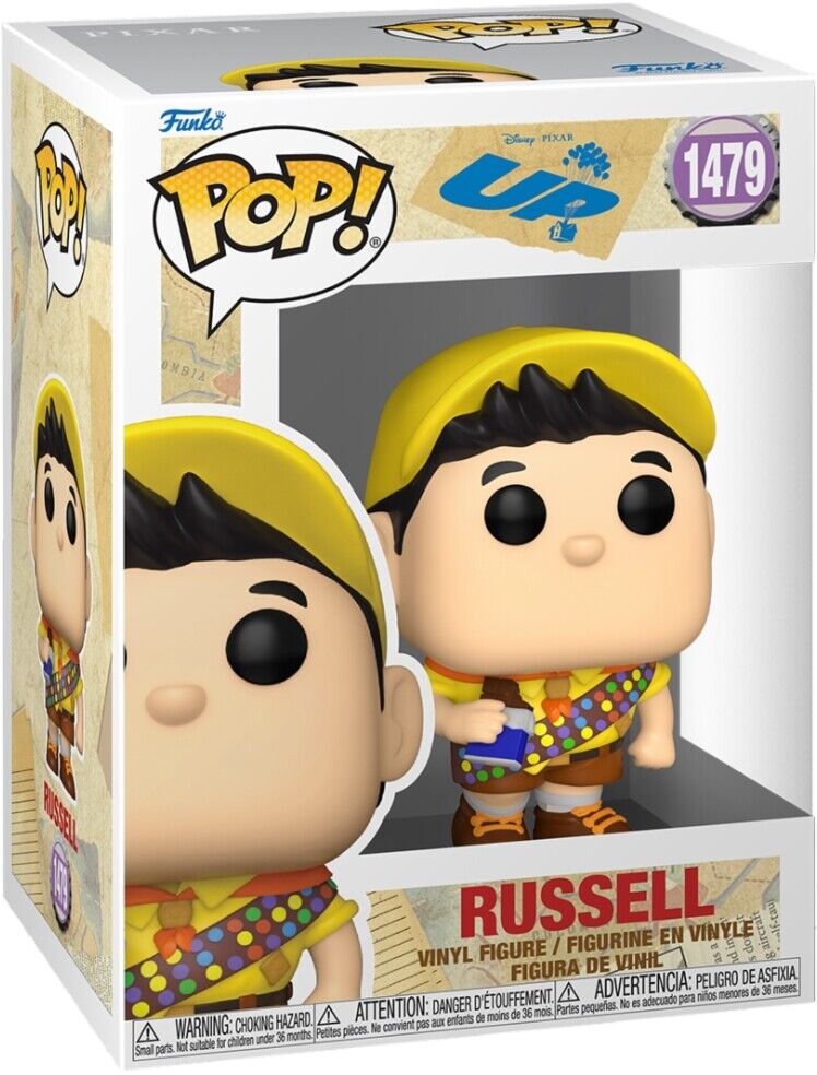 Disney: Funko Pop! - Up - Russell (Vinyl Figure 1479) -
