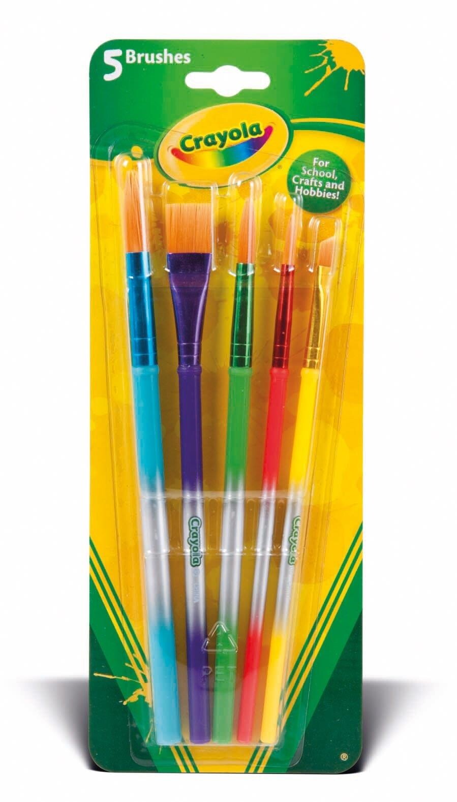 Crayola: 5 Pennelli Assortiti -
