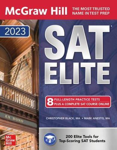 Mark Anestis Christopher Black McGraw Hill SAT Elite 2023 (Tascabile)