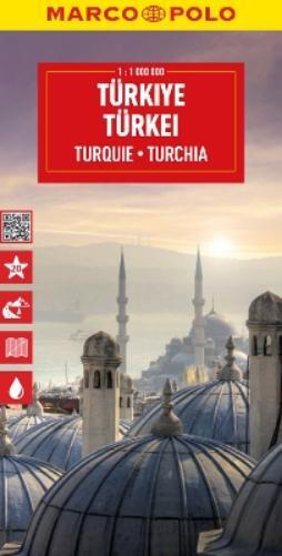 Turkey / Türkiye Marco Polo Map (Map) Marco Polo Maps