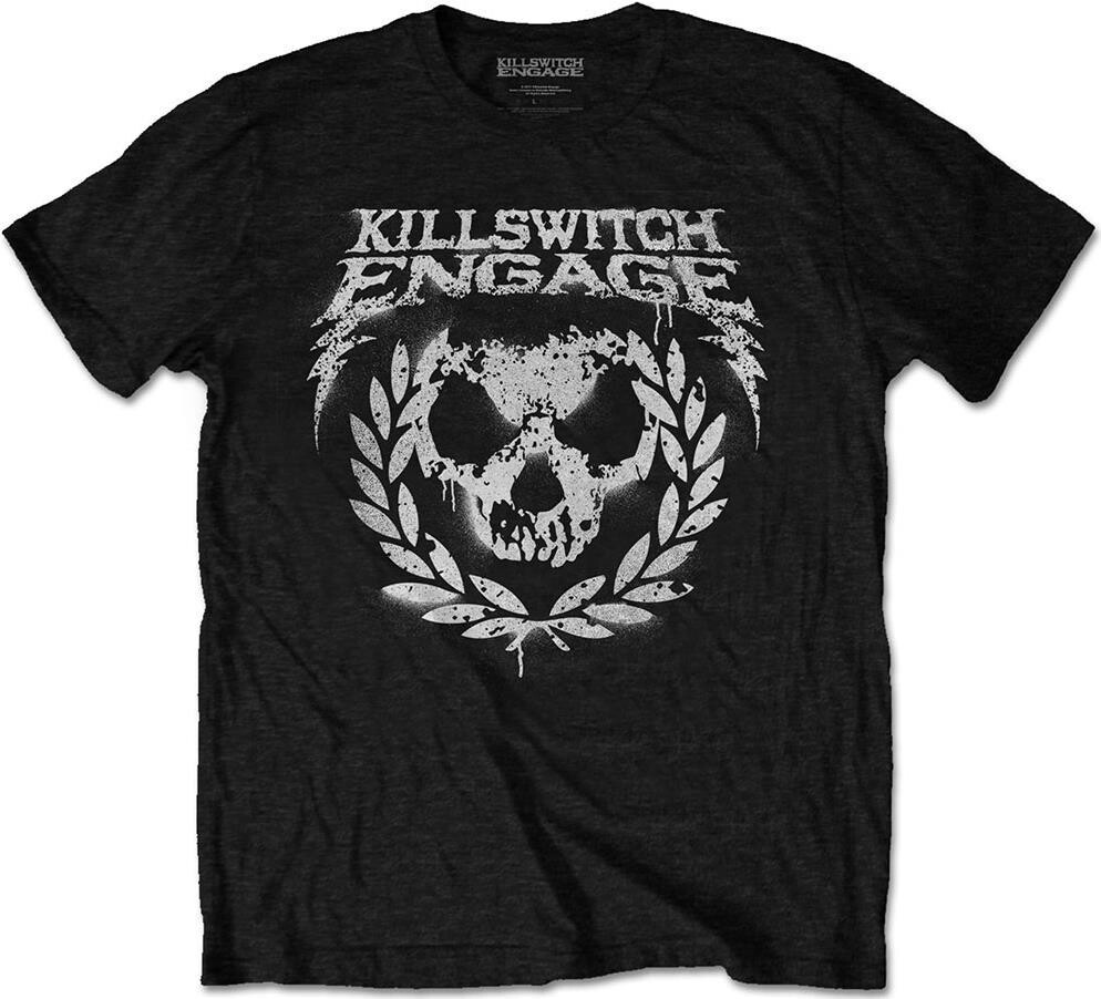 Killswitch Engage: Skull Spraypaint (T-Shirt Unisex Tg. M) -