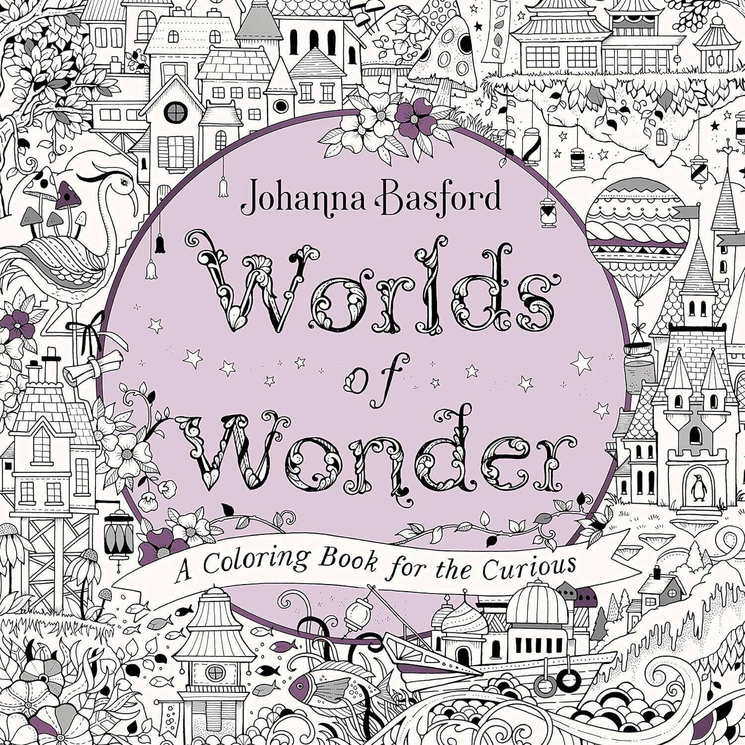 9780143136064 Worlds of Wonder: A Coloring Book for the Curious - Johanna Basfor