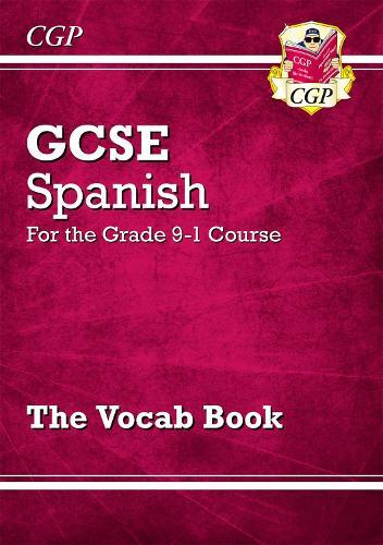 CGP Books GCSE Spanish Vocab Book (Tascabile) CGP GCSE Spanish
