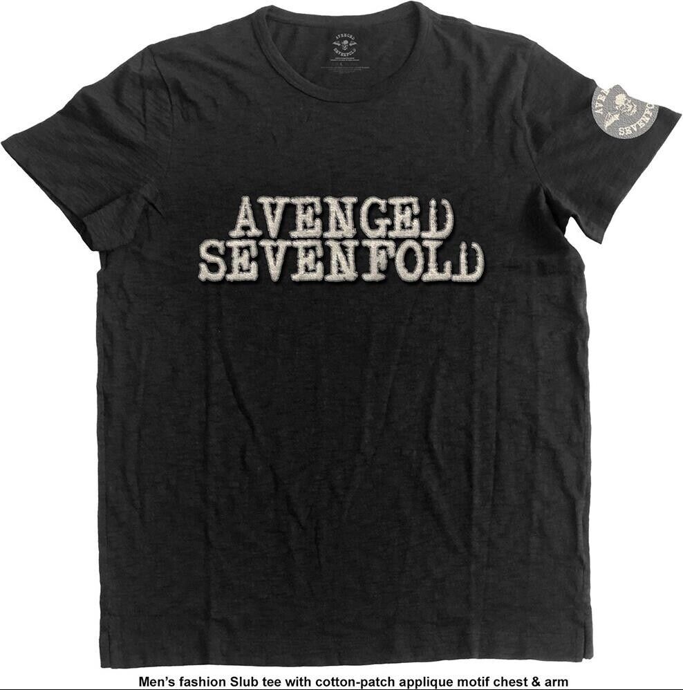 Avenged Sevenfold: Logo & Death Bat (T-Shirt Unisex Tg. M) -