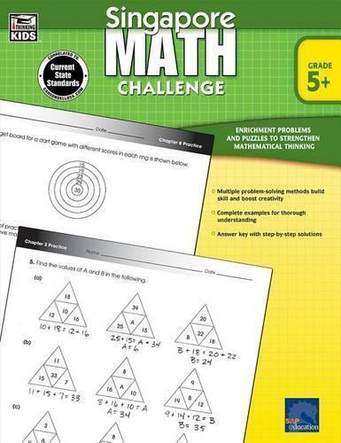 Singapore Math Challenge, Grades 5 - 8 (Tascabile) Singapore Math