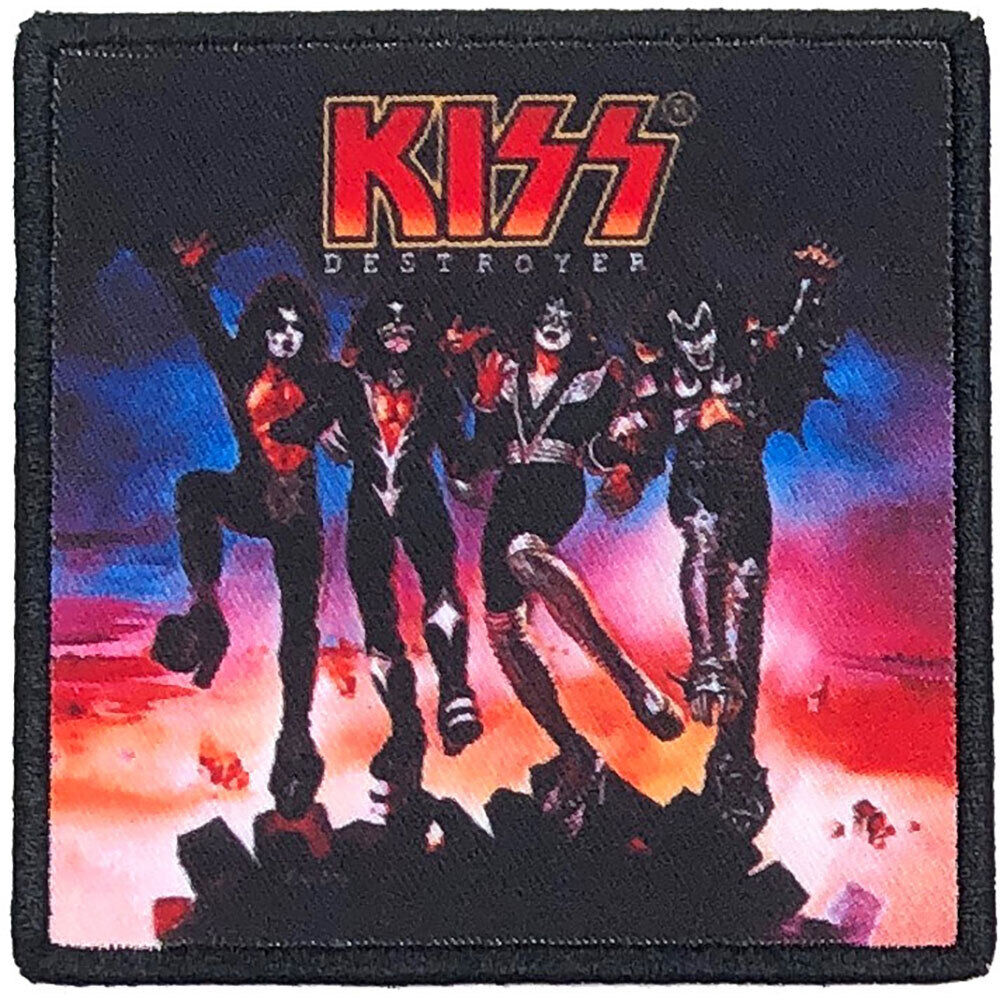 Kiss: Destroyer (Album Cover) Standard Patch (Toppa) -