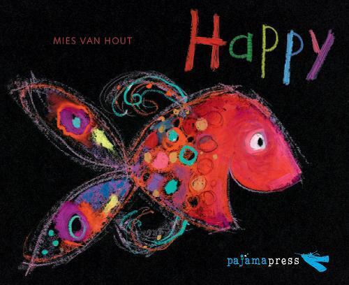 Mies van Hout Happy (Libro di cartone)