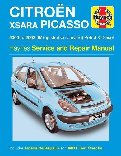 Citroen Xsara Picasso Petrol & Diesel (00 - 02) Haynes Repair Manual (Tascabile)