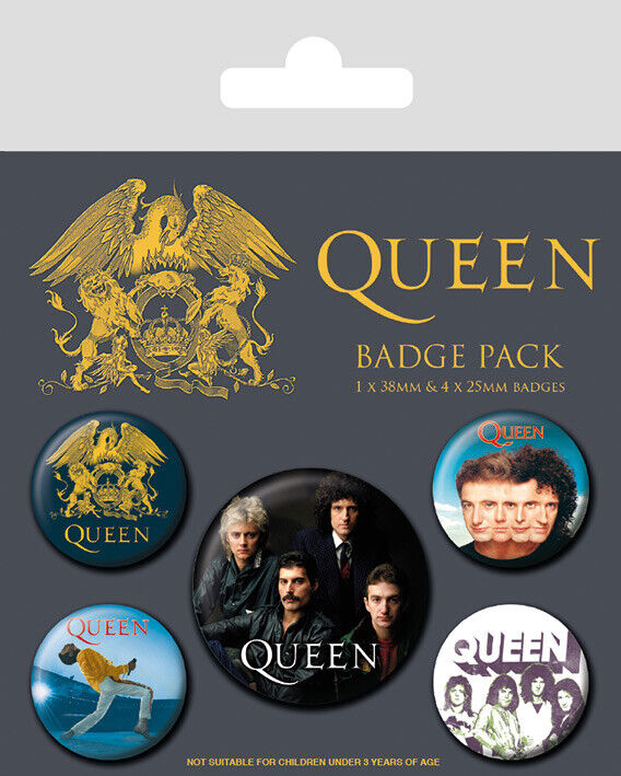 Queen: Pyramid - Classic (Pin Badge Pack) -