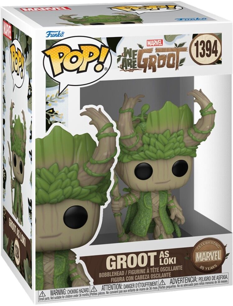 Marvel: Funko Pop! Vinyl - We Are Groot - Loki (Vinyl Figure 1394) -