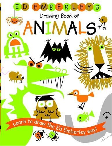 Ed Emberley Ed Emberley's Drawing Book Of Animals (Tascabile)