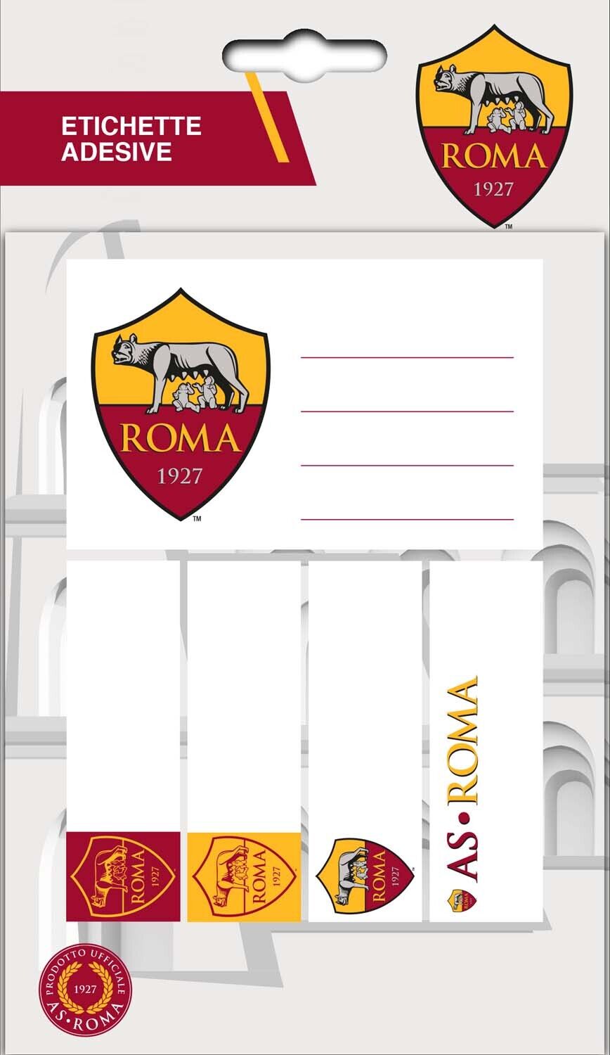 Calcio: Imagicom - As Roma Sticky Labels Logo -