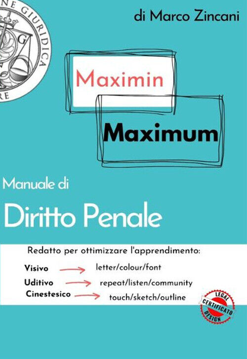 Manuale di diritto penale - Zincani Marco