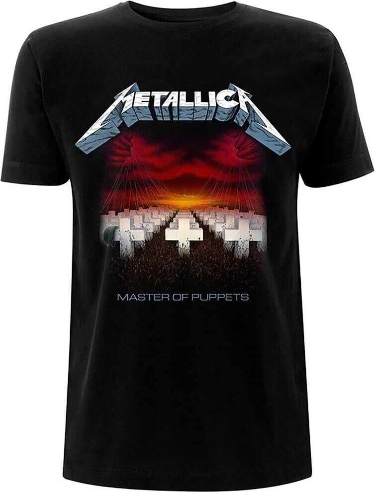 Metallica: Master Of Puppets Tracks (Back Print) (T-Shirt Unisex Tg. XL) -