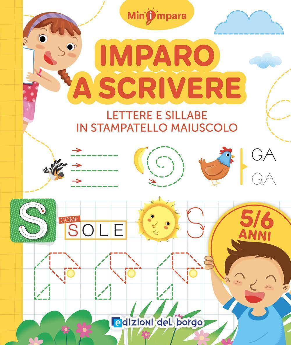 Libri Roberta Fanti - Imparo A Scrivere. Tratti, Segni, Cornicette. Mini Impara.