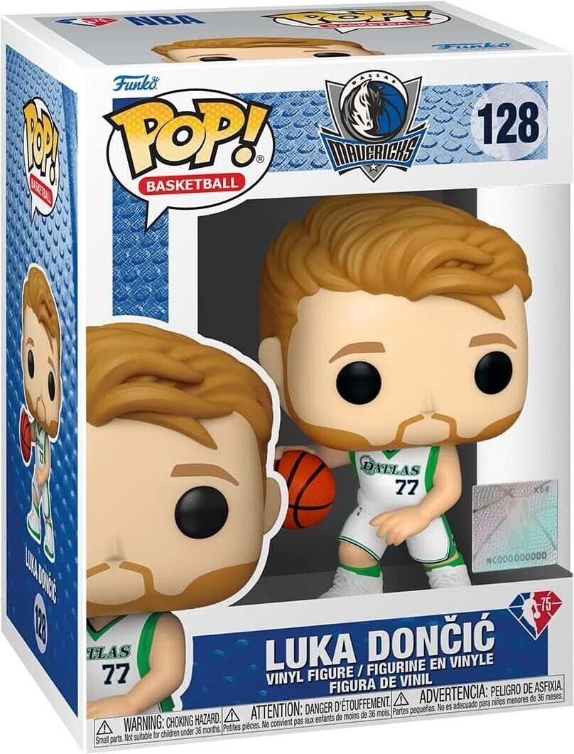 Basketball: Funko Pop! - Nba - Mavs - Luka Doncic (Vinyl Figure 128) -