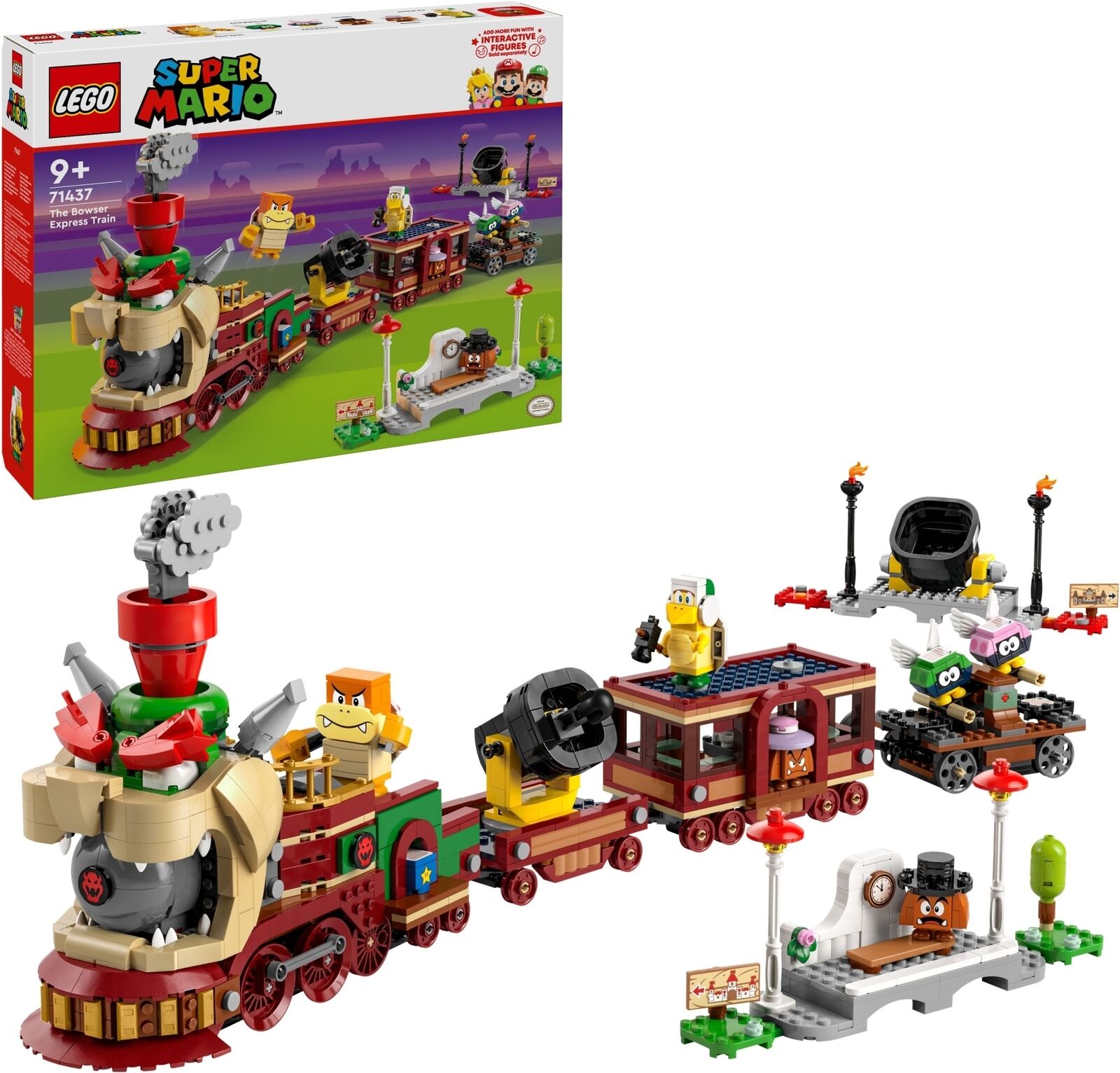 Lego: 71437 - Super Mario - Bowser Express -